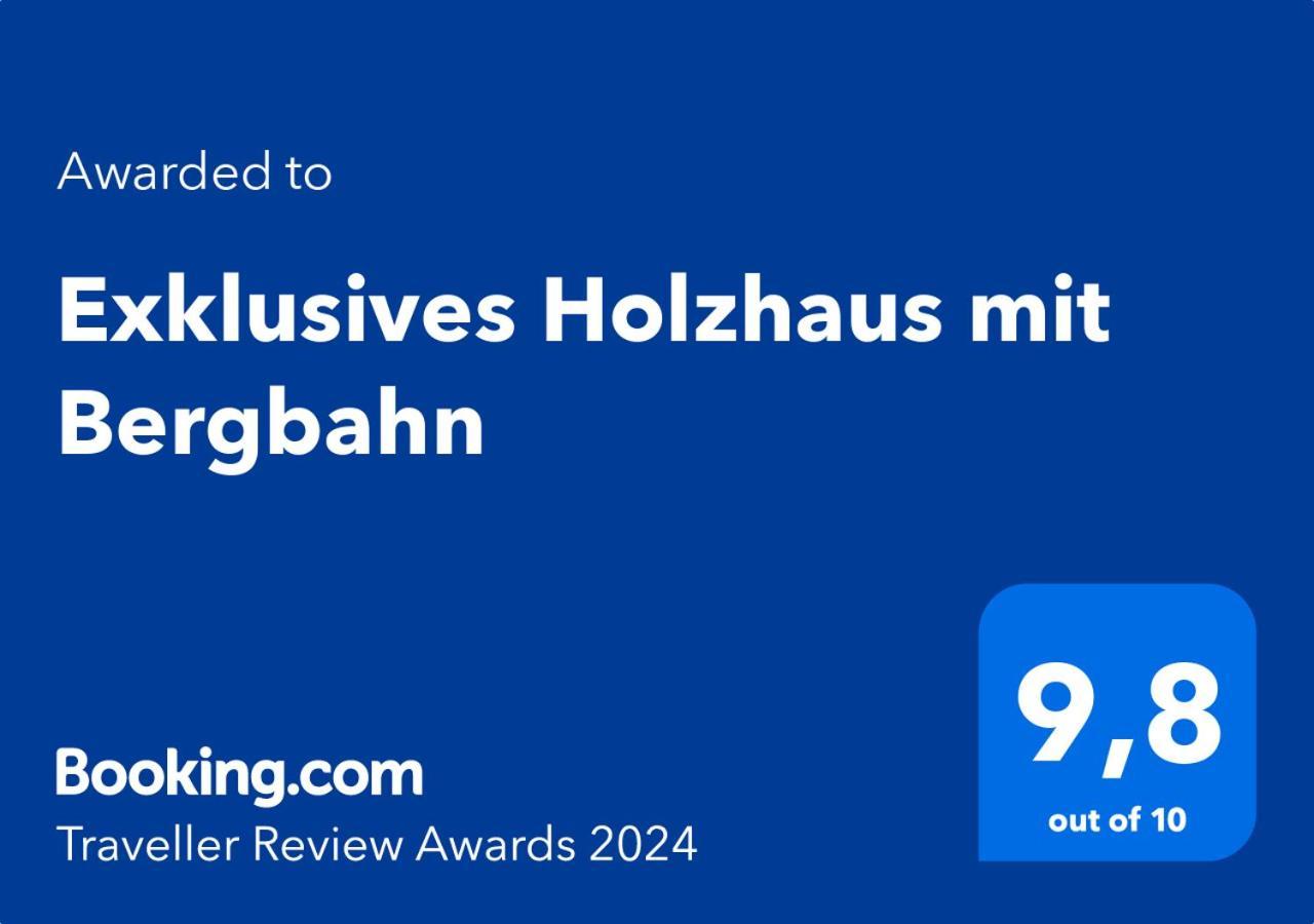 Exklusives Holzhaus Mit Bergbahn - Baden-Baden Im Schwarzwald Βίλα Εξωτερικό φωτογραφία